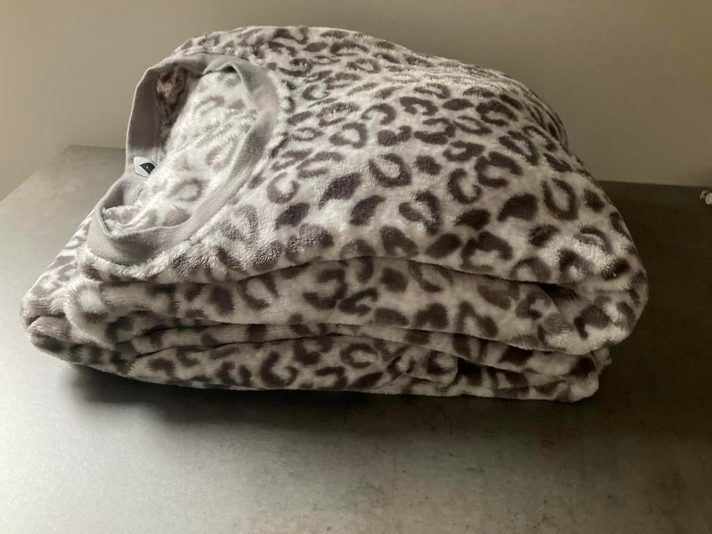 Huispak fleece maat L, Ophalen of Verzenden, Zo goed als nieuw, Maat 42/44 (L), Grijs