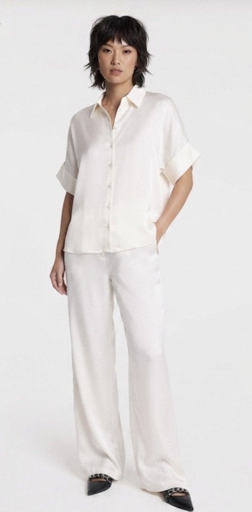 Alix the label wide leg broek maat XS / in zeer goede staat, Ophalen of Verzenden, Zo goed als nieuw, Maat 34 (XS) of kleiner