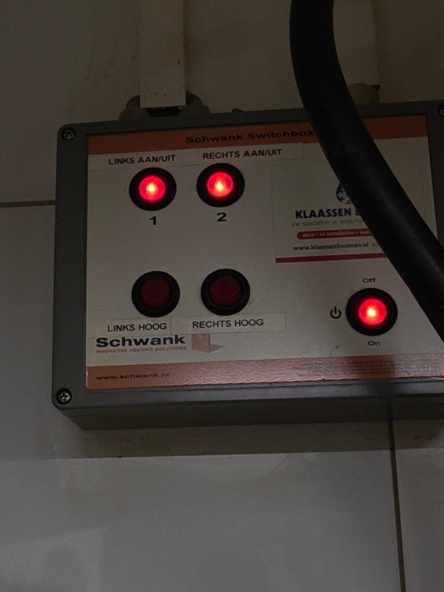 Schwank terrasverwarmers, Ophalen, Gas, Zo goed als nieuw, Waterbestendig