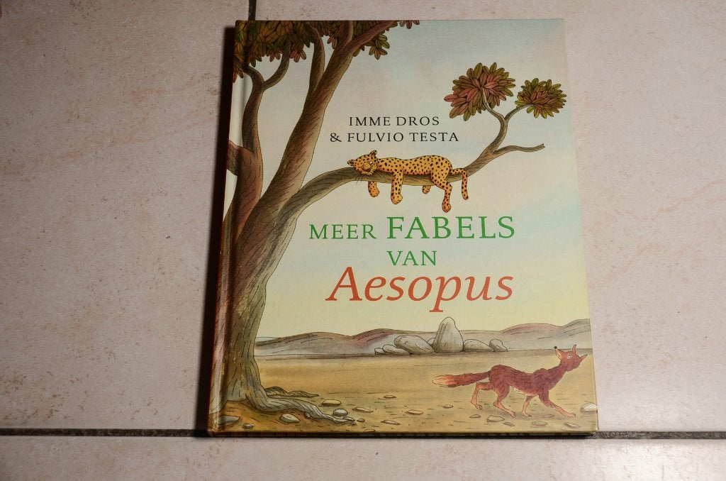 Meer Fabels van Aesopus / Imme Dros Fulvio Testa, Ophalen of Verzenden, Zo goed als nieuw, Sprookjes, Voorleesboek