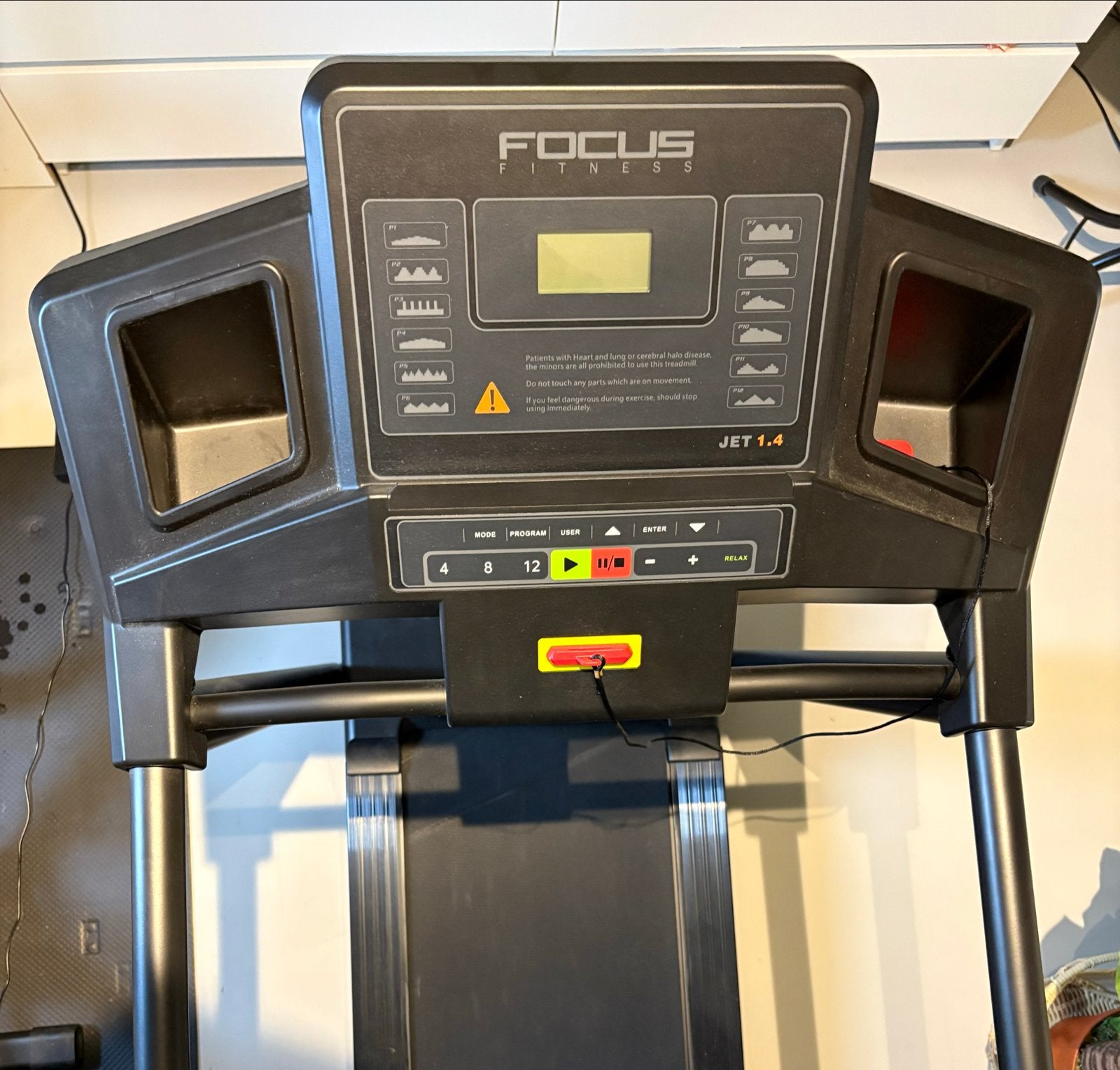 Loopband Jet 1.4 - Focus Fitness, Sport en Fitness, Ophalen, Gebruikt, Metaal, Loopband
