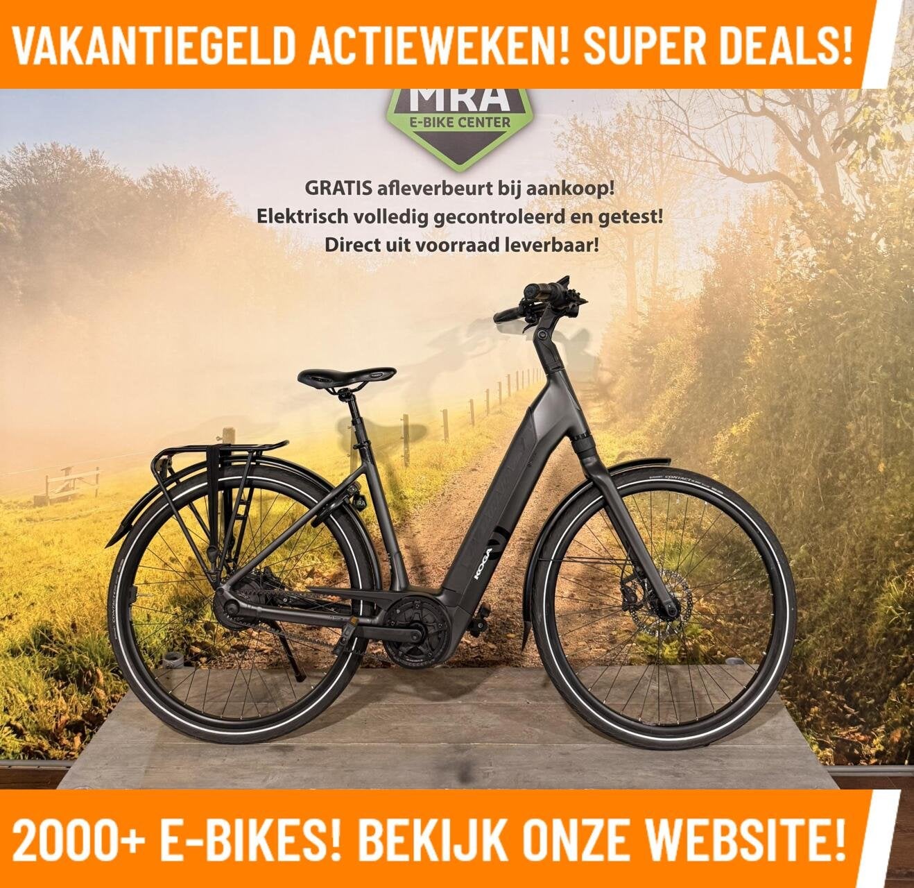 Koga Evia Elektrische fiets met BOSCH midden motor ebike!