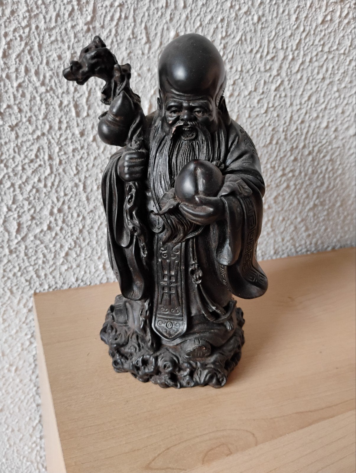 Shou Lao / Shou Xing Beeld - Chinese God van Lang Leven, Antiek en Kunst, Ophalen of Verzenden