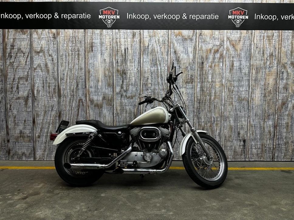 HARLEY-DAVIDSON SPORTSTER XLH 883 HUGGER (bj 2000), 2 cilinders, HARLEY-DAVIDSON, Chopper, Bedrijf