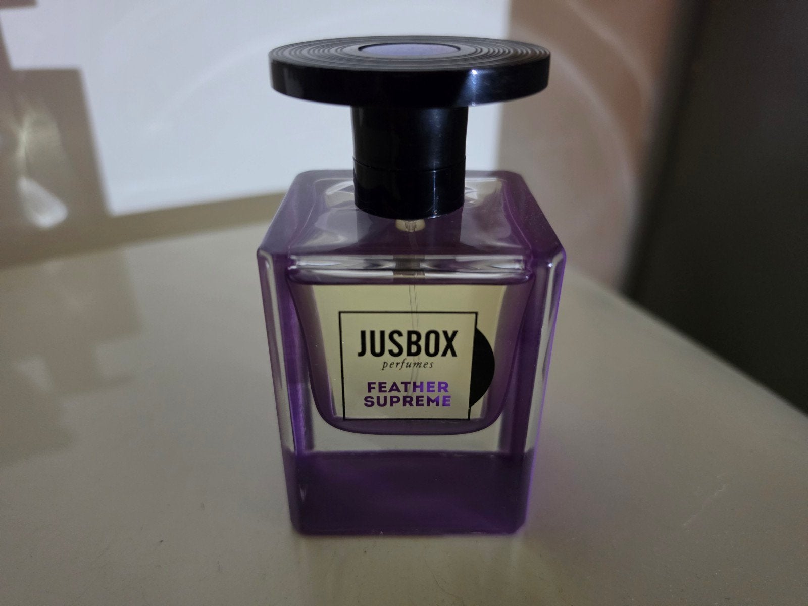 78 ml jusbox perfumes feather supreme eau de parfum jus box, Ophalen of Verzenden, Nieuw