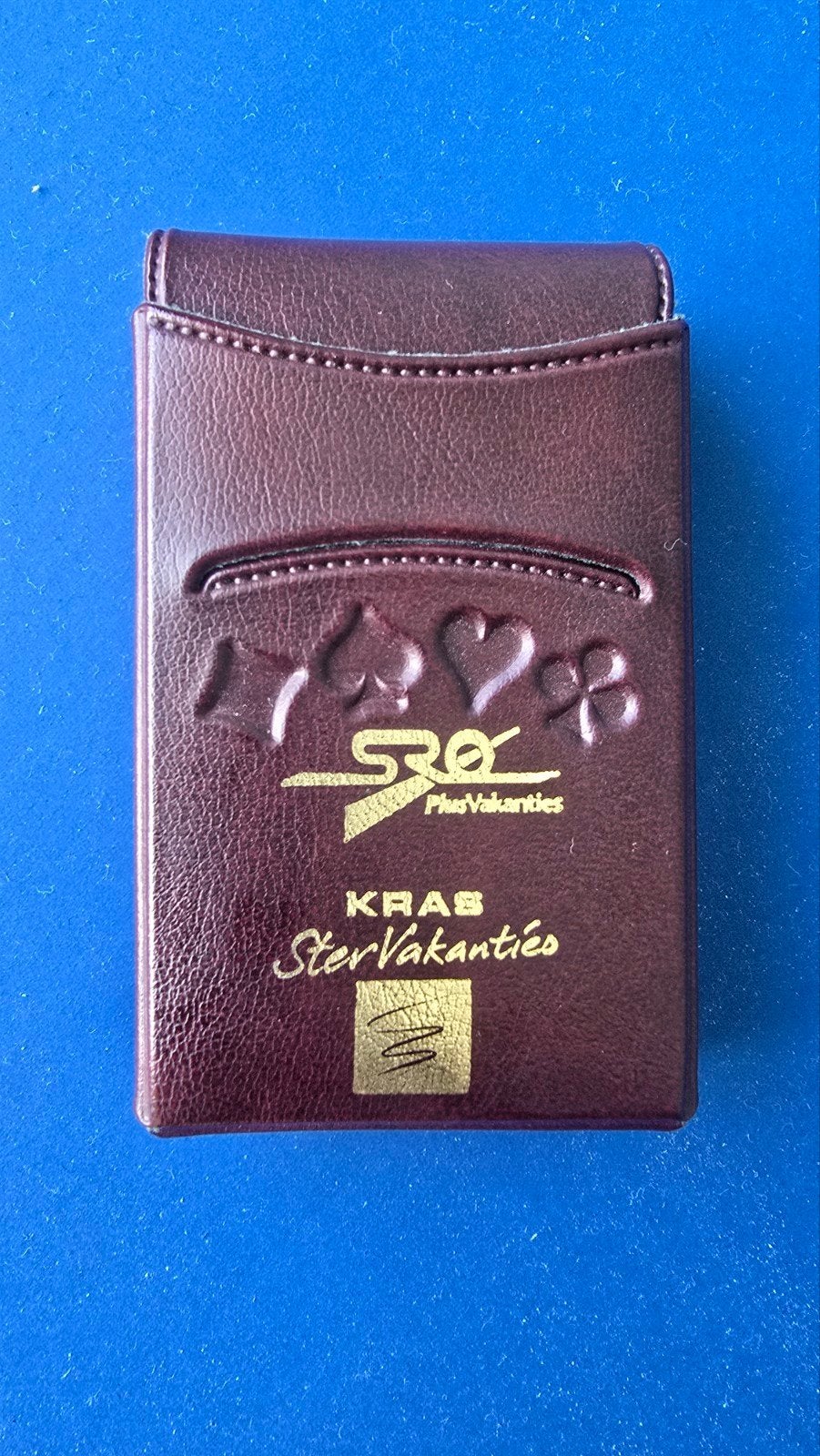 Vintage KRAS / SRO SterVakanties speelkaarten in luxe etui, Ophalen of Verzenden