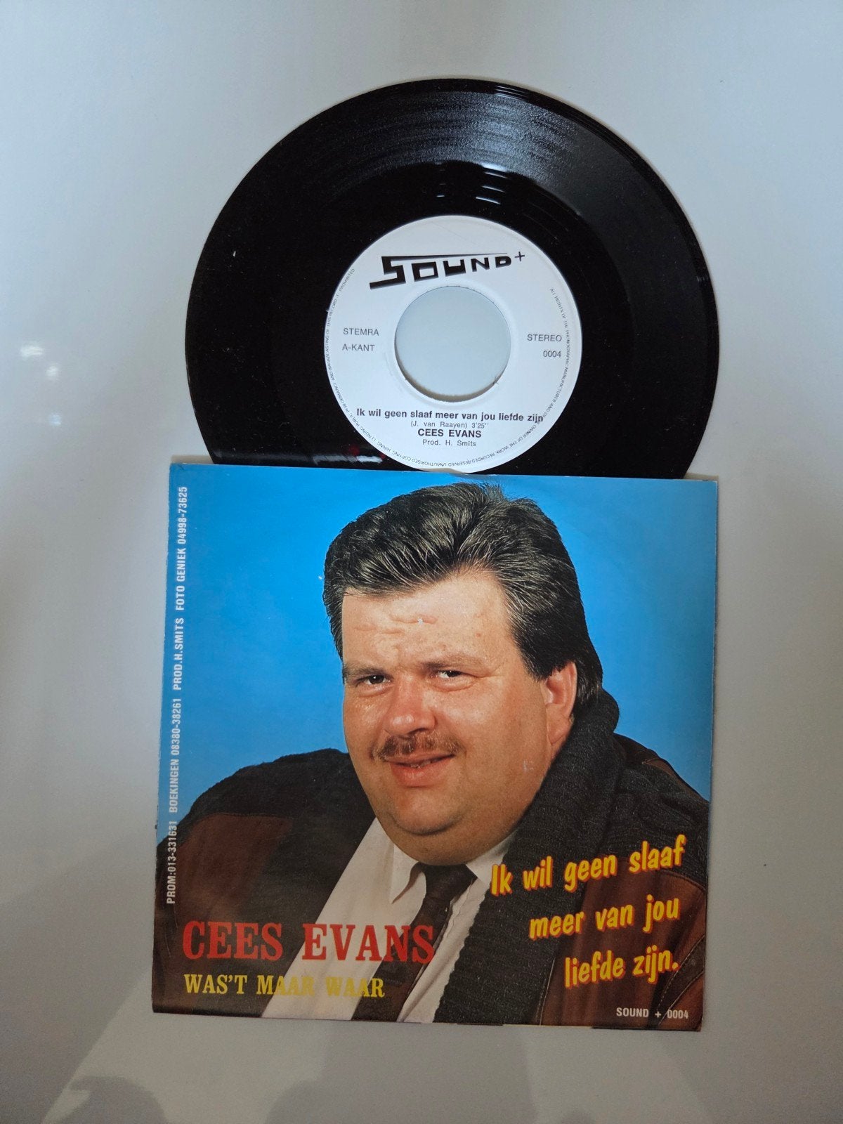 Cees Evans - Ik wil geen slaaf meer van jou liefde zijn, Ophalen of Verzenden, Gebruikt, 7 inch, Nederlandstalig