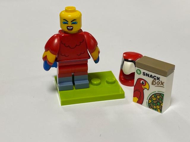 Lego Series 28 col28-12 Parrot Costume Fan, Nieuw, Ophalen of Verzenden, Minifiguren serie, Minifiguur