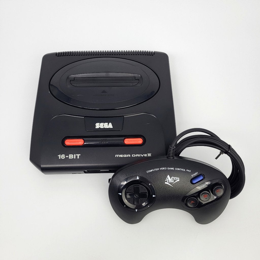 SEGA Mega Drive II - 16 Bit Console - Basic Set, Spelcomputers en Games, Spelcomputers | Sega, Gebruikt, Mega Drive, Verzenden