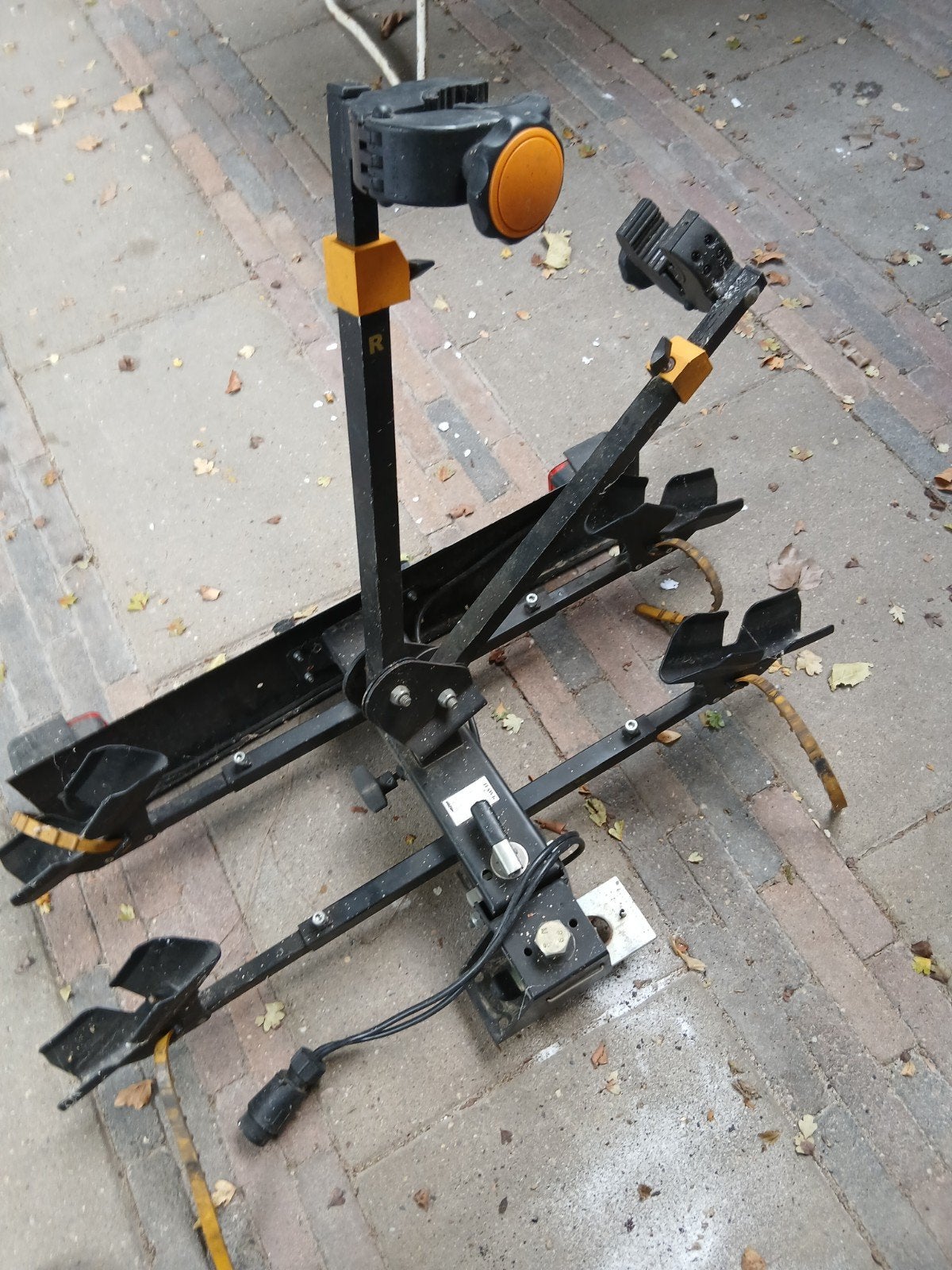 Spinder Hawk Trekhaak Fietsendrager voor 2 fietsen, Ophalen, 2 fietsen, Gebruikt, Trekhaakdrager