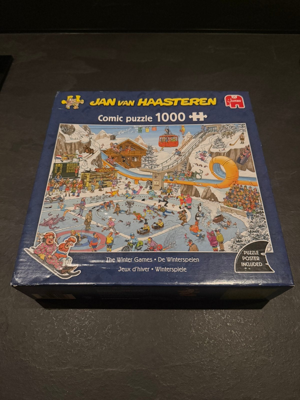 Jan van Haasteren de Winterspelen, Ophalen of Verzenden, 500 t/m 1500 stukjes, Nieuw, Legpuzzel