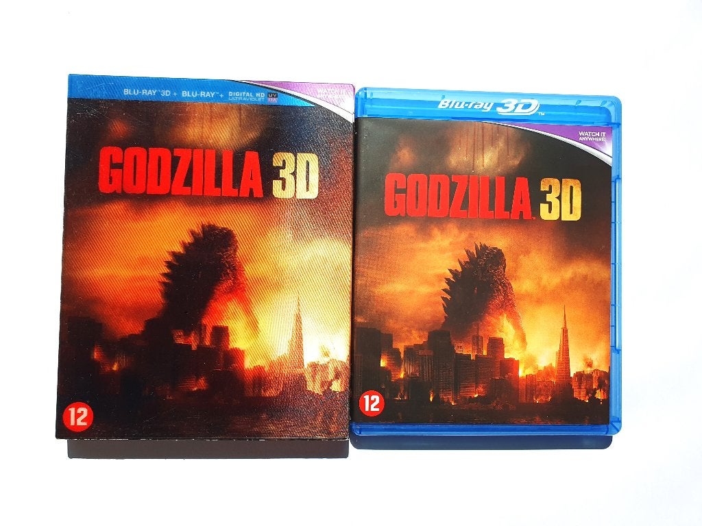 Godzilla 3D + 2D (2 disc), Ophalen of Verzenden, Zo goed als nieuw, Actie