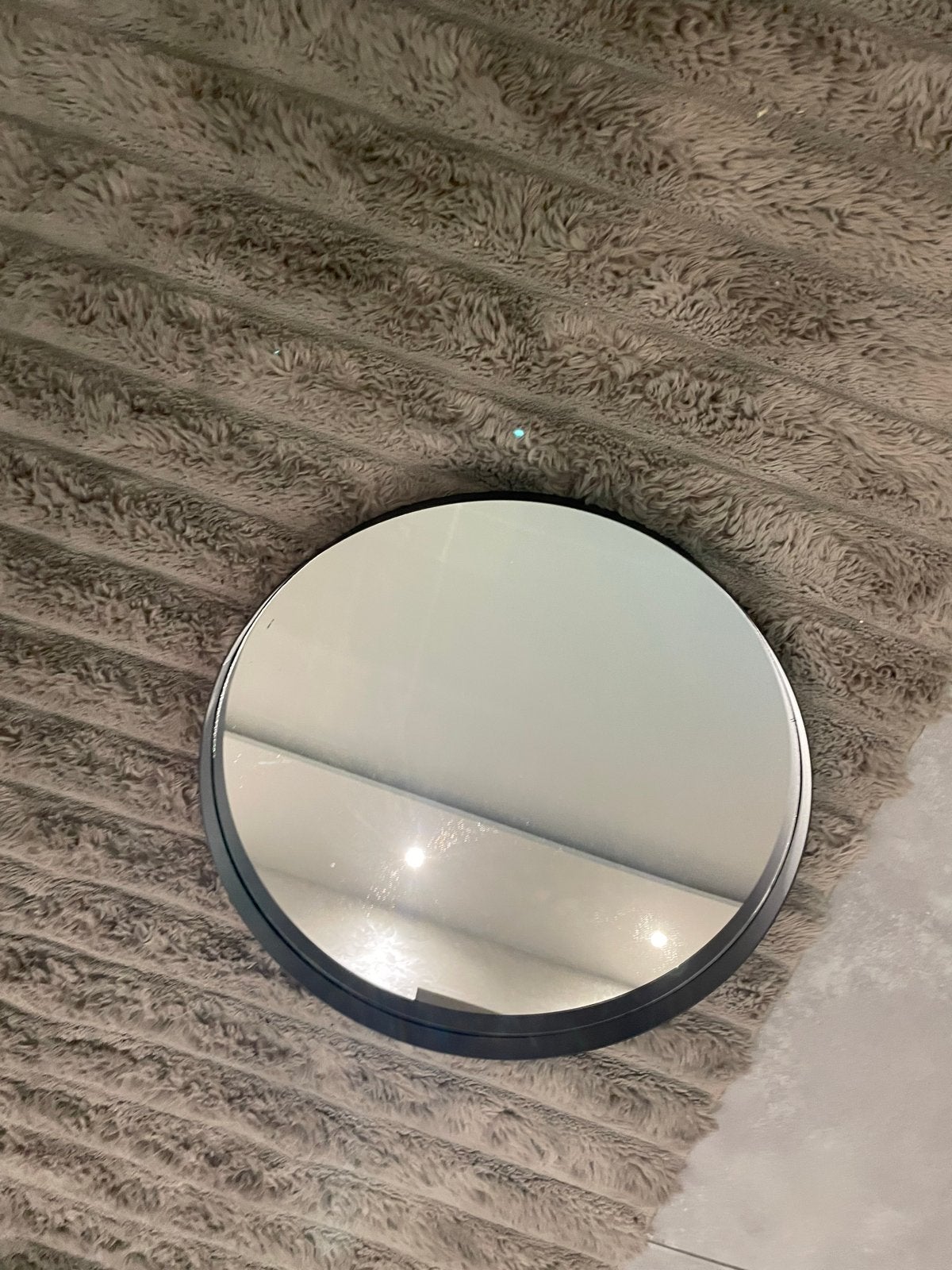Nieuwe ronde spiegel - modern en stijlvol, Ophalen of Verzenden, Nieuw, Rond