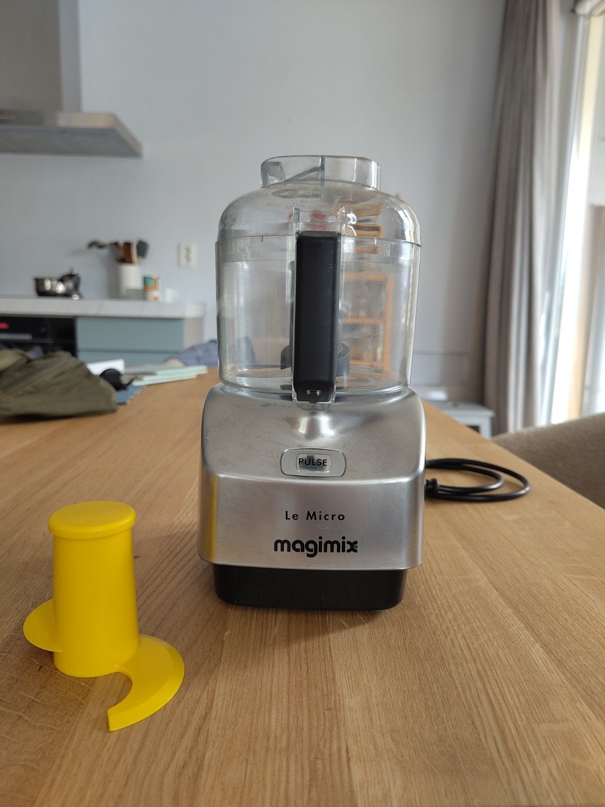 Magimix Le Micro foodprocessor - Zo goed als nieuw, Witgoed en Apparatuur, Keukenmixers, Ophalen of Verzenden, Zo goed als nieuw