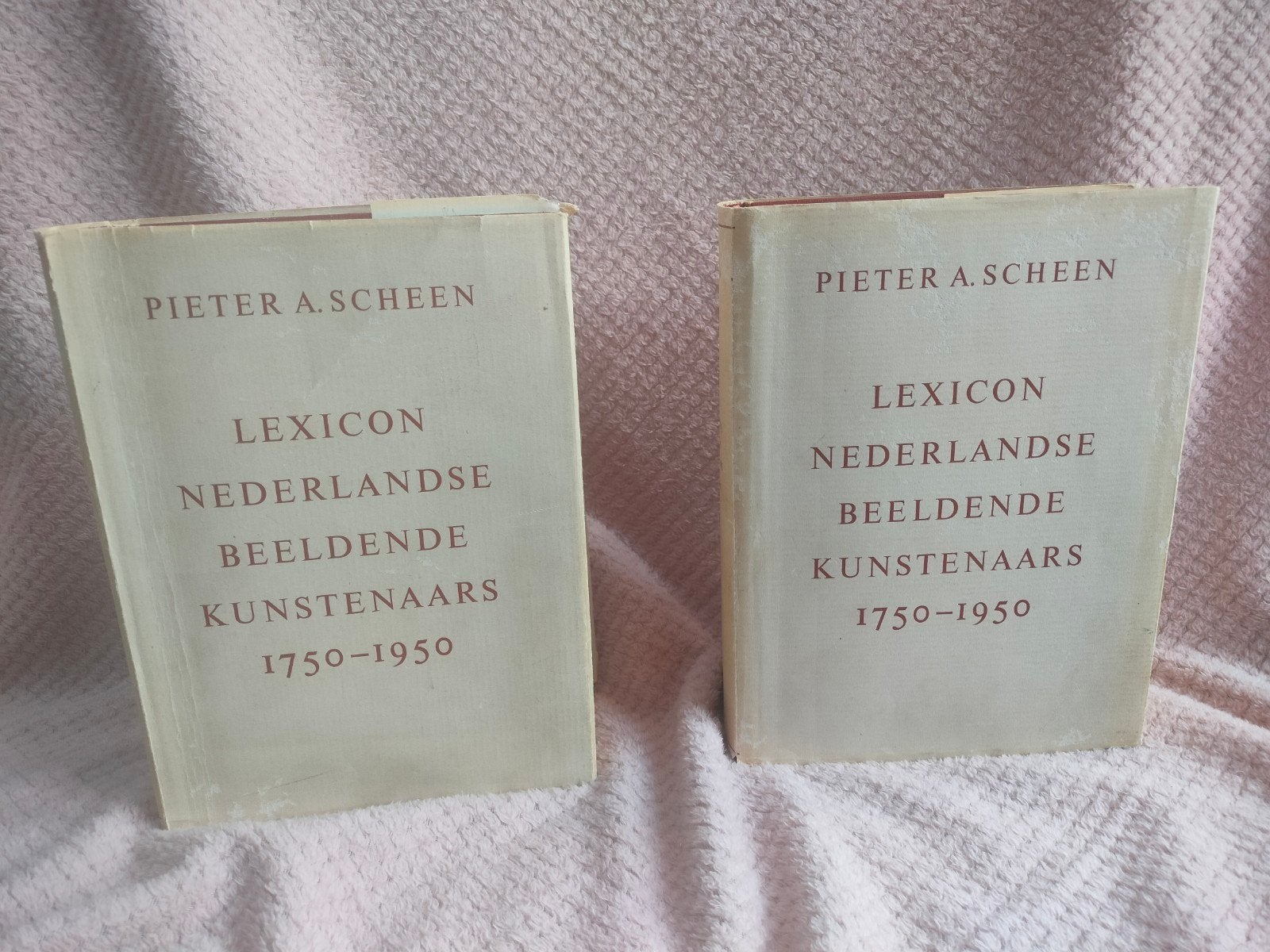 Lexicon Pieter Scheen 1750-1950 - Complete 2-delige set incl, Ophalen, Pieter A Scheen