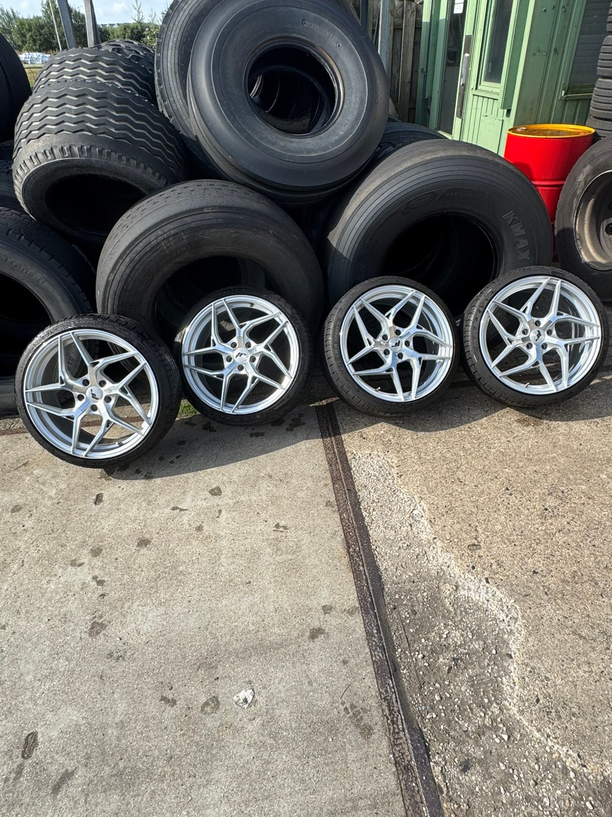 JR wielen 5x 112 19 inch, Auto-onderdelen, Banden en Velgen, Banden en Velgen, Ophalen, 19 inch, Zomerbanden