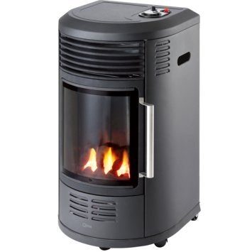Refurbished Qlima GH 8034 Gaskachel - Veilig & Warm, Ophalen, Gas, Zo goed als nieuw, Vrijstaand