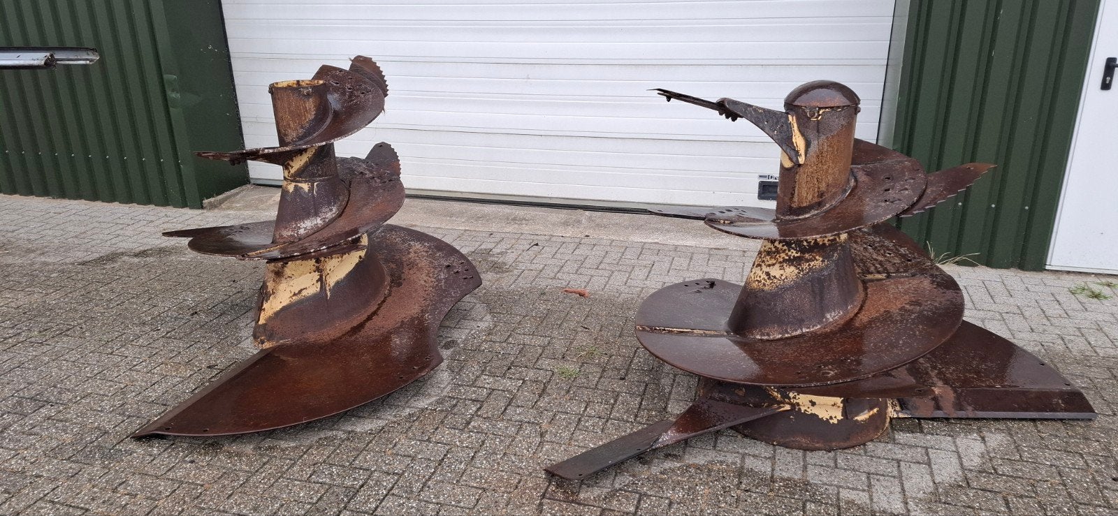 verticale vijsels voor bvl voermengwagen, Zakelijke goederen, Ophalen of Verzenden, Akkerbouw, Grondbewerking