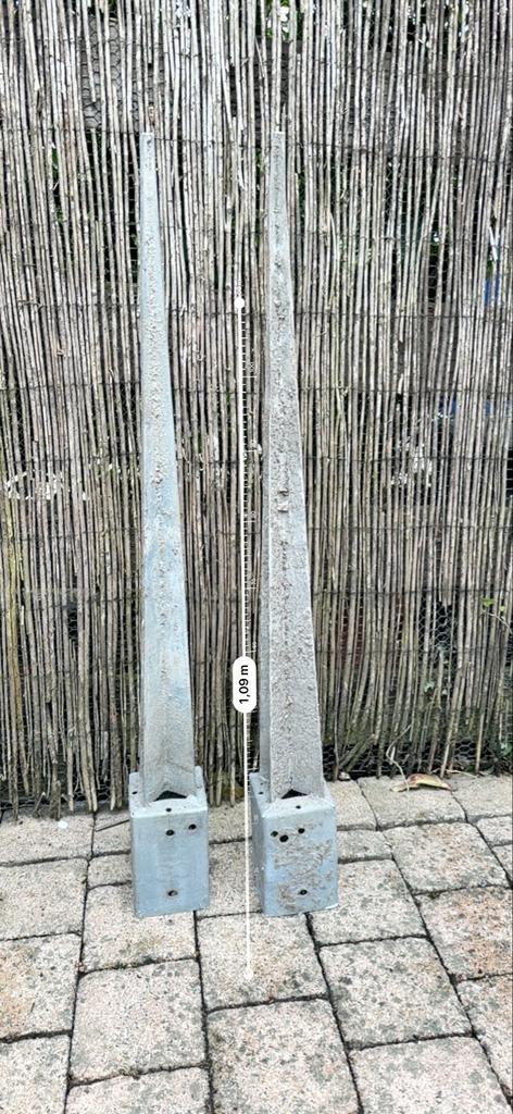 Paalhouders, Tuin en Terras, Ophalen of Verzenden, Gebruikt, 180 tot 250 cm, Overige typen