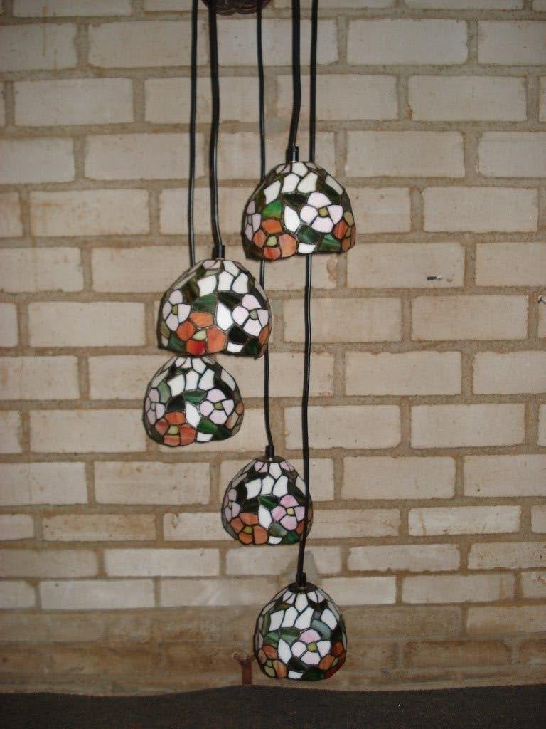 Tiffany hanglamp   Hal lamp 125 Lang    100% heel, Ophalen