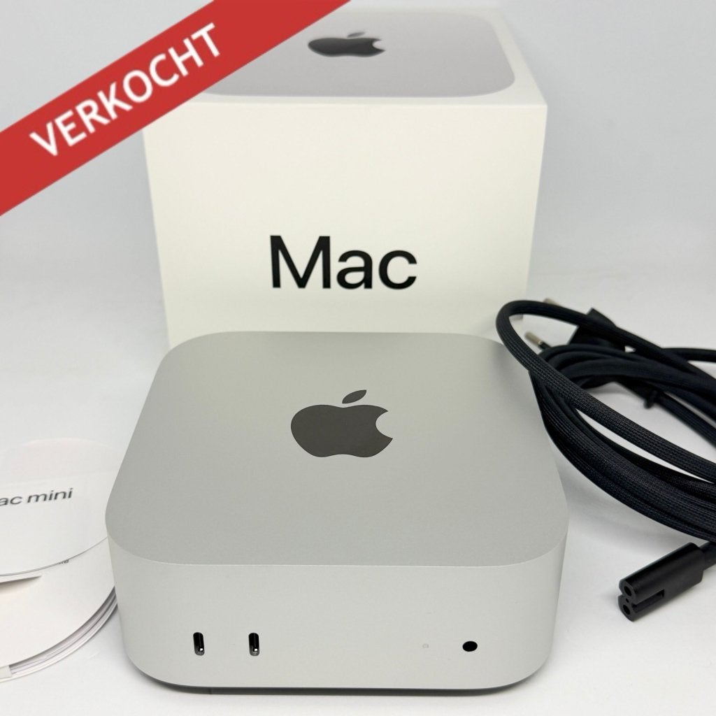 Apple Mac Mini M4 16GB ram /256GB /garantie, Apple, Zo goed als nieuw, Support@apple.com, Apple Park Way, Cupertino, California