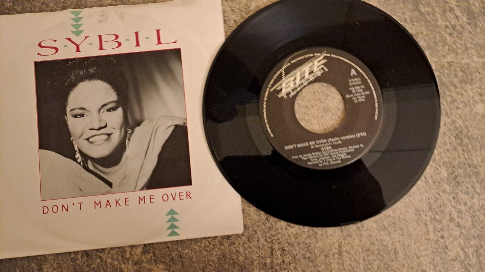 Sybil - don't make me over, Gebruikt, 7 inch, Pop, Fotohoes
