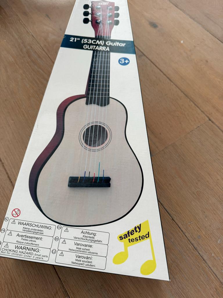 Nieuwe 21" (53cm) kindergitaar - Ideaal voor beginners, Muziek en Instrumenten, Snaarinstrumenten | Gitaren | Akoestisch, Ophalen of Verzenden