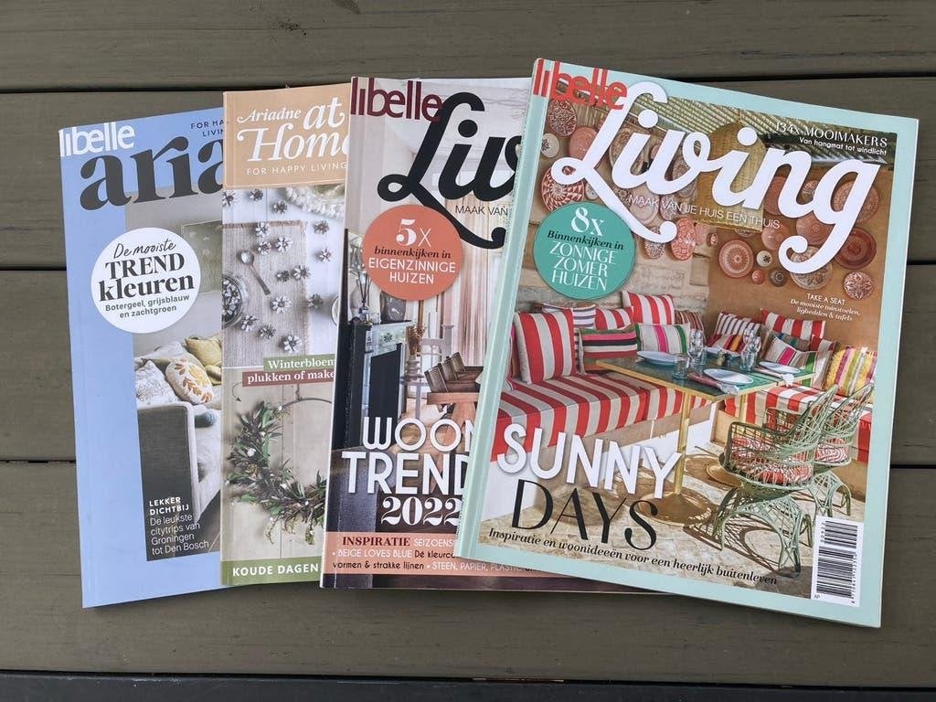 Ariadne at Home & Libelle Living tijdschriften, Ophalen of Verzenden, Gelezen, Damesbladen