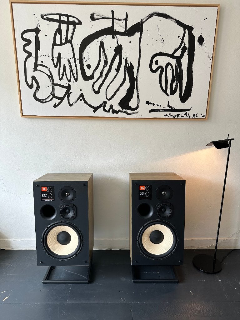 JBL L100 Classic Luidsprekers, Audio, Tv en Foto, Luidsprekers, Gebruikt, Inclusief standaarden, JBL, Speakerset