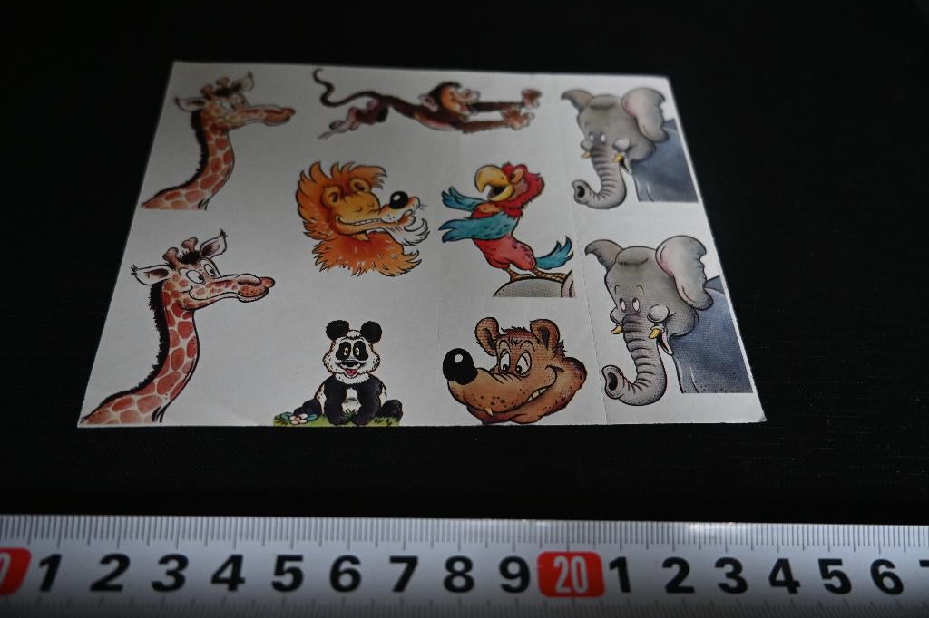 sticker GOM sticker dieren GB271, Verzamelen, Ophalen, Zo goed als nieuw