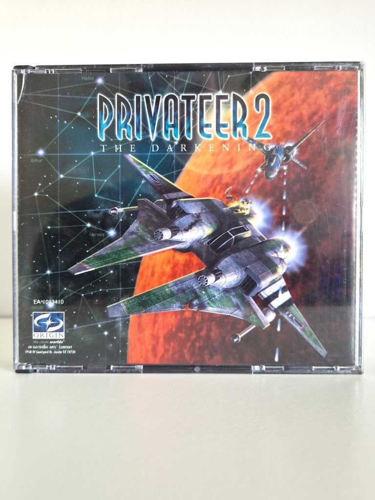 Privateer 2: The Darkening - PC cd-rom, Spelcomputers en Games, Games | Pc, Verzenden, 1 speler, Zo goed als nieuw, Vanaf 16 jaar