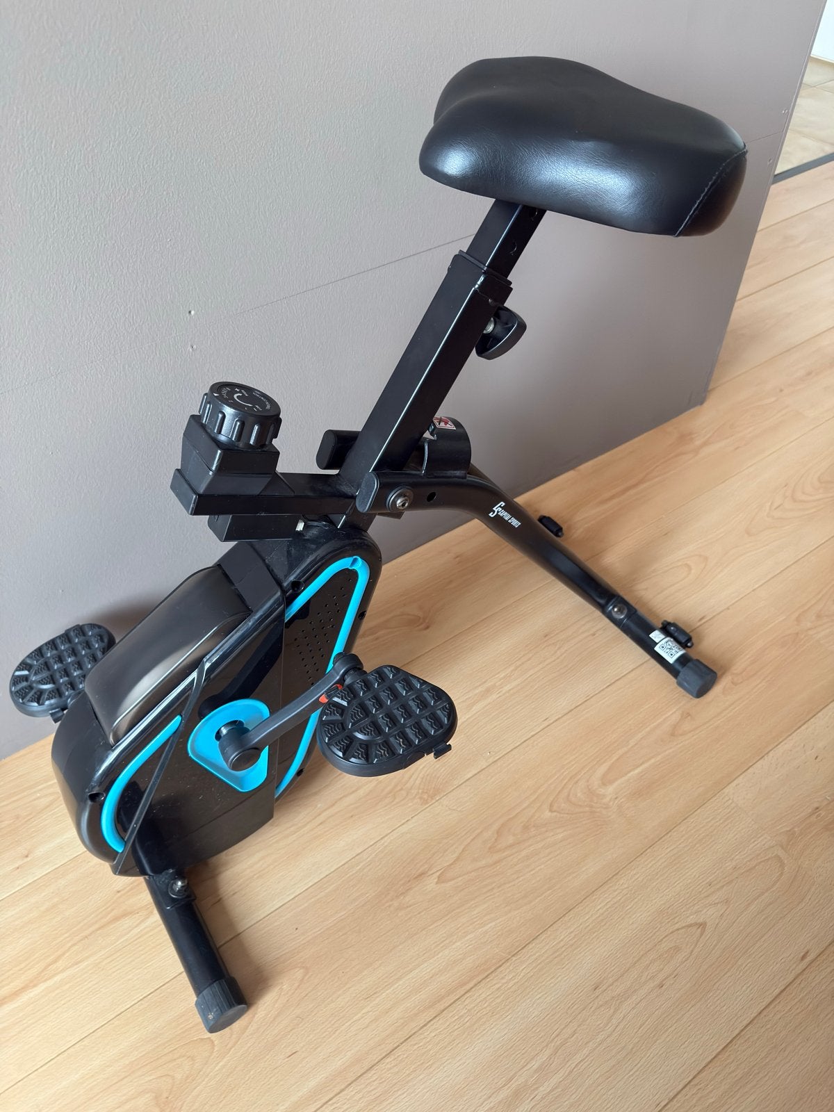 Compacte Hometrainer / Deskbike /Bureau fiets capital sports, Ophalen of Verzenden, Zo goed als nieuw, Metaal, Benen