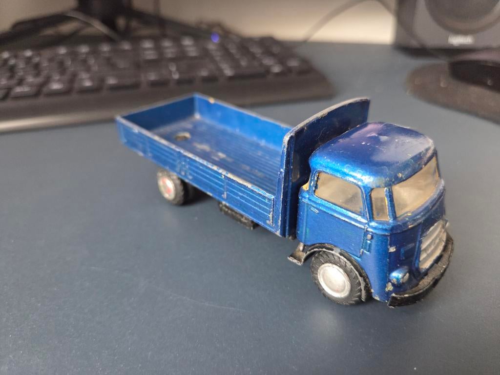 Lion Car Kikker Daf 1600 + Lion Car oplegger , opknappers, Ophalen, Gebruikt, Bus of Vrachtwagen, Lion Toys