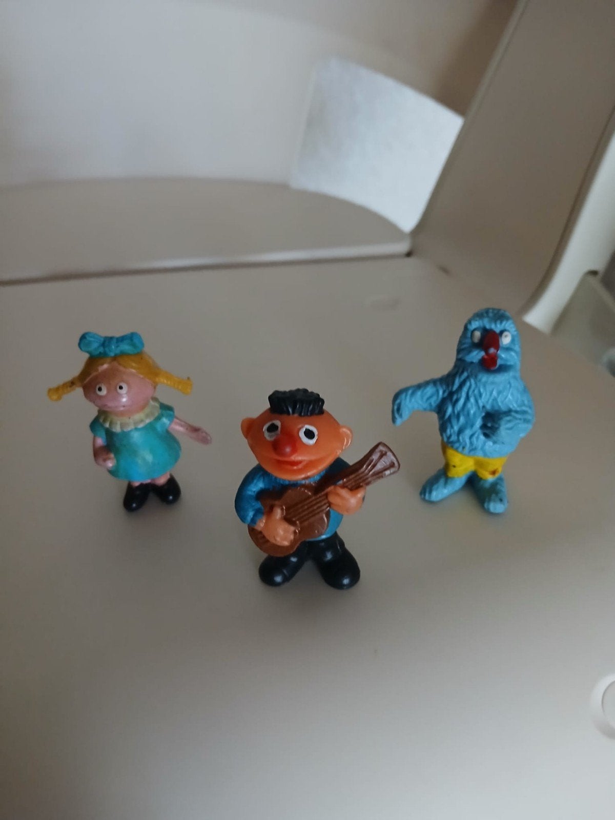 Poppetjes Heimo Minikins Muppets en Sesamstraat. 3 stuks., Verzamelen, Ophalen of Verzenden, Gebruikt
