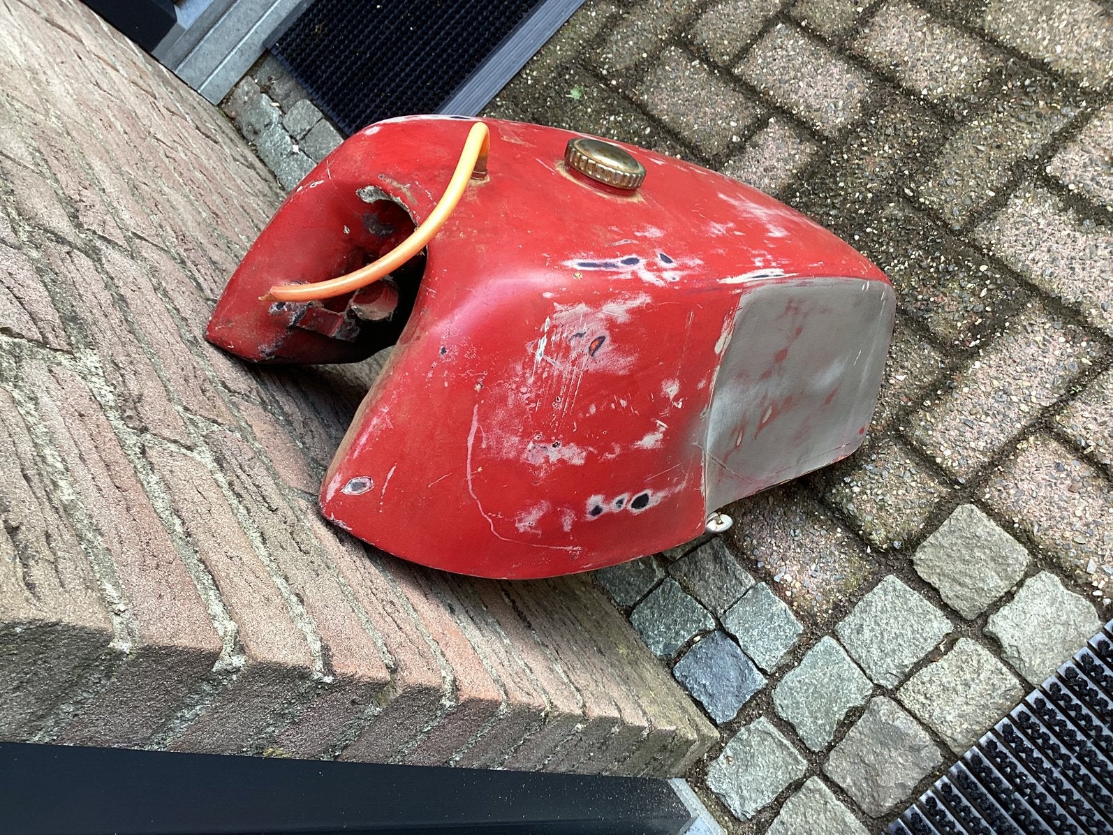 Polyester classic race tank voor honda cb, Ophalen of Verzenden