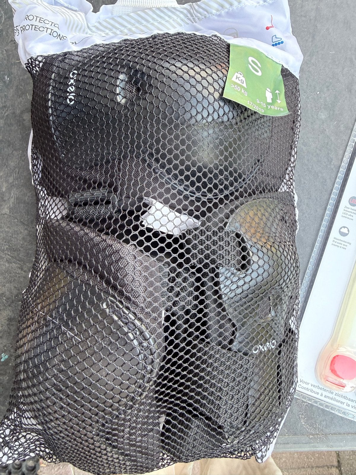 Oxelo beschermset S (knie, elleboog), Kinderen en Baby's, Ophalen of Verzenden, Nieuw, Kinderen