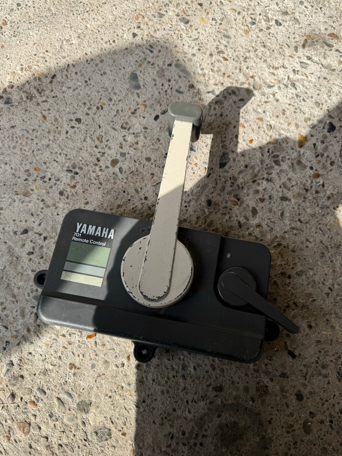 Yamaha 701 Afstandsbediening voor Buitenboordmotor, Ophalen of Verzenden, Gebruikt, Motor en Techniek