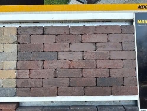 stonique trommel dikformaat 6cm oud Emmen, Klinkers, Nieuw, Ophalen of Verzenden, 10 m² of meer