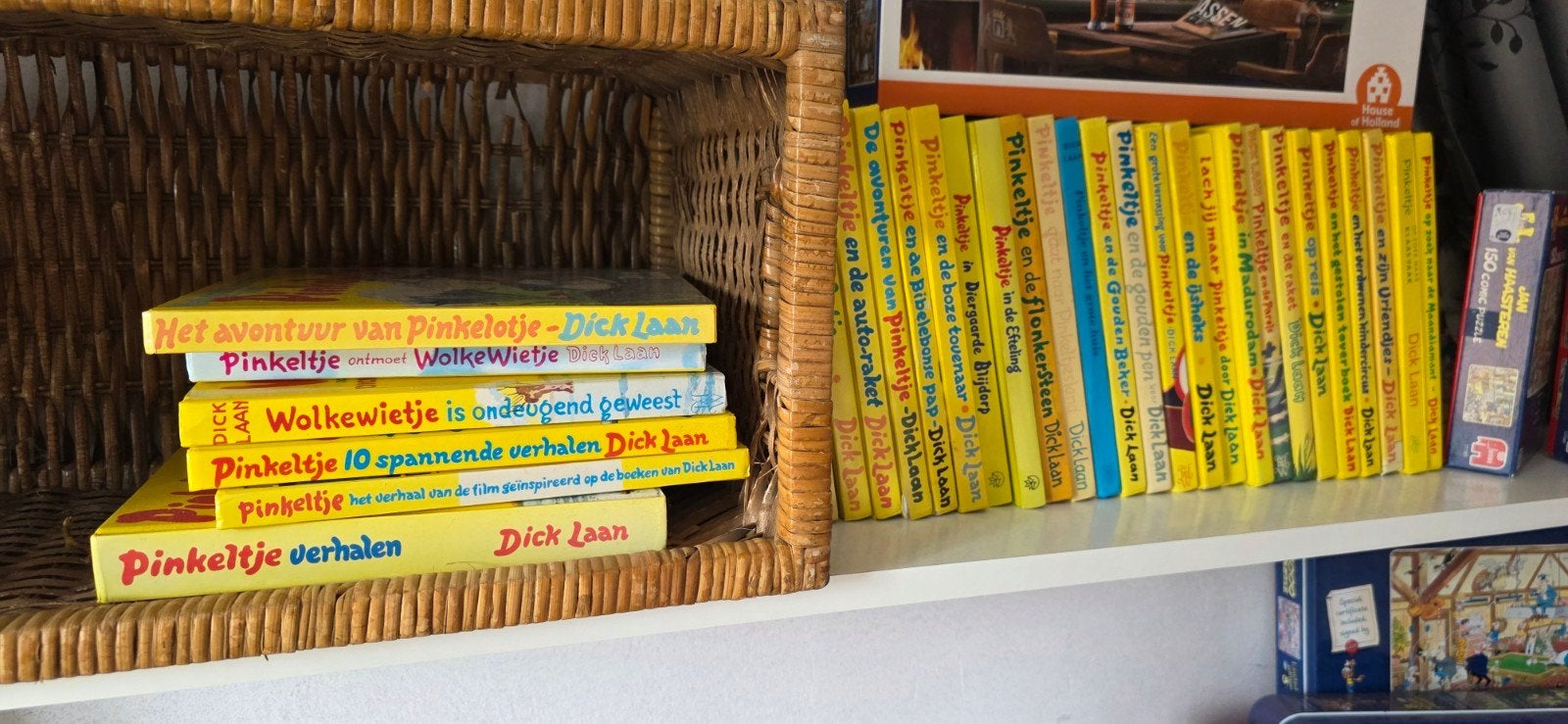Grote collectie Pinkeltje boeken van Dick Laan, Ophalen of Verzenden