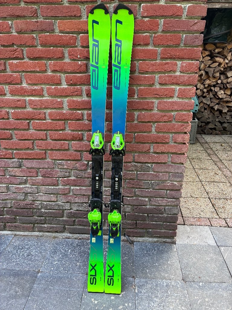 ELAN SLX WorldCupPlate 157 slalom ski FIS gecertificeerd, 140 tot 160 cm, Zo goed als nieuw, Carve, Skiën