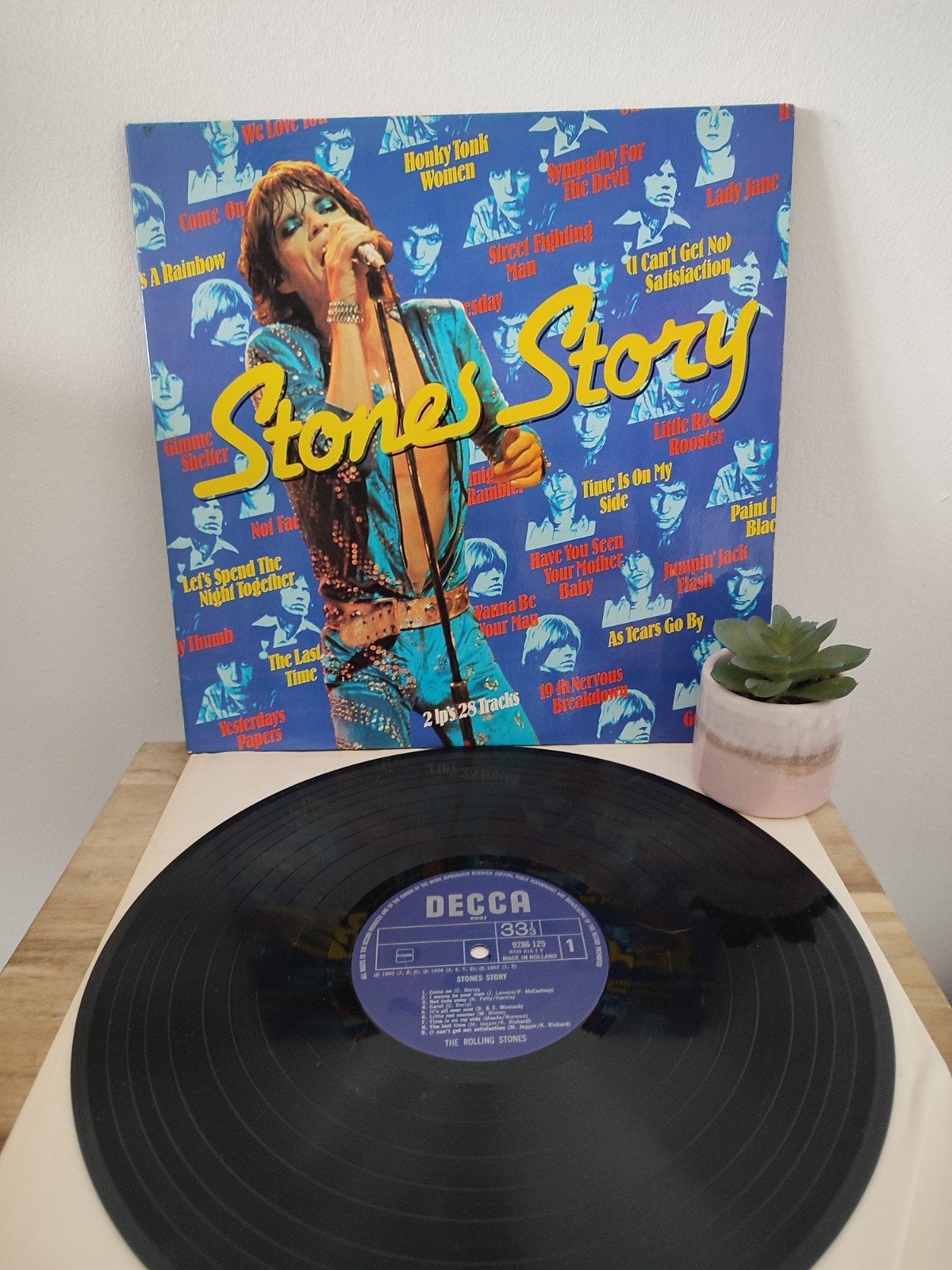 Rolling Stones - Stones Story 2xLP, Cd's en Dvd's, Ophalen of Verzenden, Zo goed als nieuw, Complilatie, 12 inch