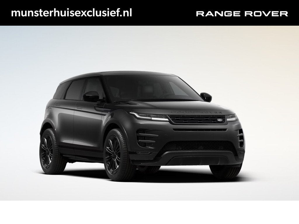 Land Rover Range Rover Evoque P270e PHEV AWD SE Dynamic Edit, Auto's, Land Rover, 12 maanden, 1498 cc, Zwart, Leder