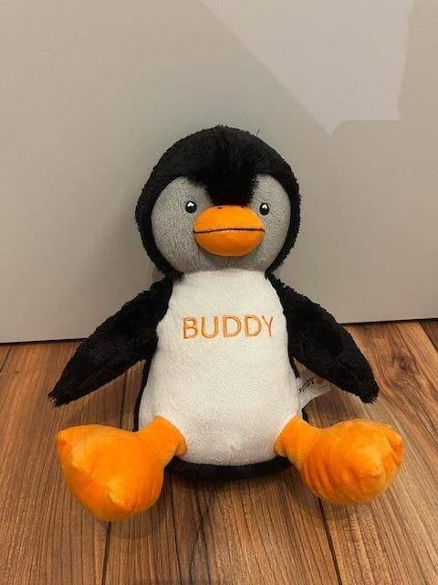 Penguin pluche knuffel met tekst Buddy 29CM, Ophalen of Verzenden, Nieuw, Overige typen