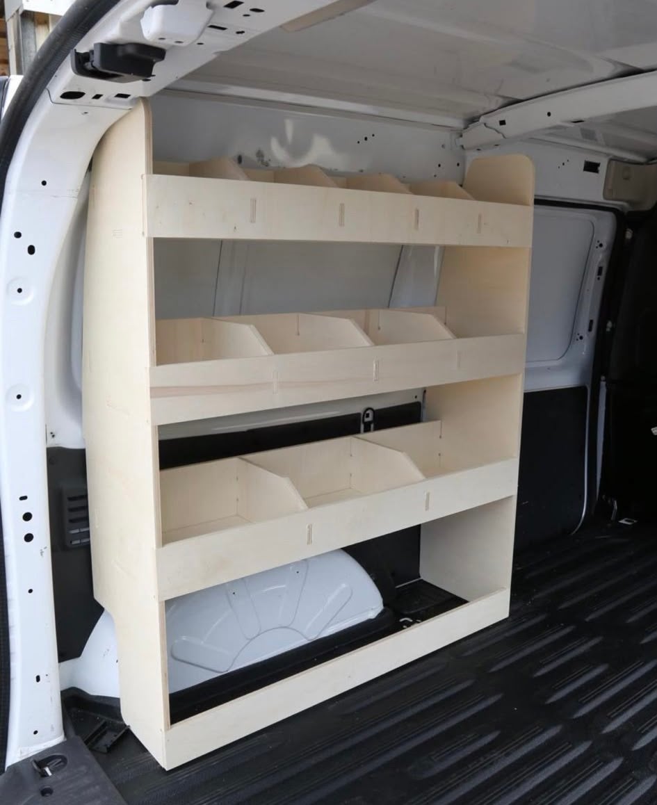 Bestelwagen rek / bedrijfswageninrichting NIEUW, Ophalen