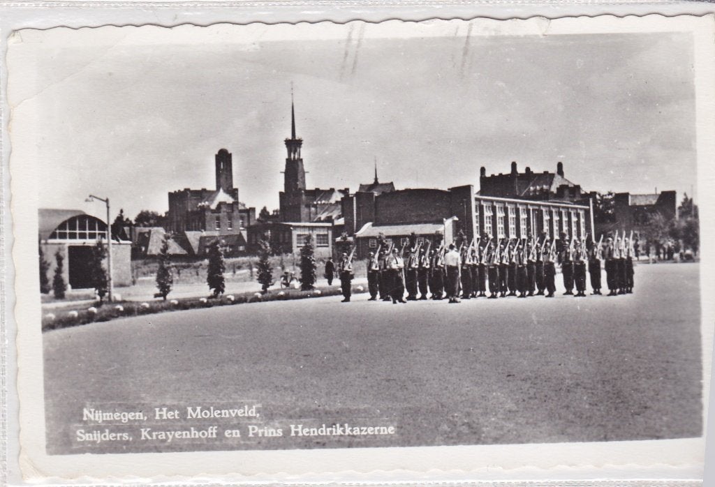 Nijmegen  Molenveld Snijders Krayenhof Prins Hendrik Kazerne, Verzenden, 1940 tot 1960, Gelopen, Gelderland