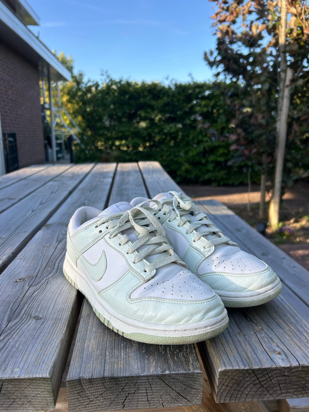 Nike Dunk Low Mint Foam - Maat 39, Kleding | Dames, Ophalen of Verzenden, Groen, Sneakers of Gympen, Zo goed als nieuw