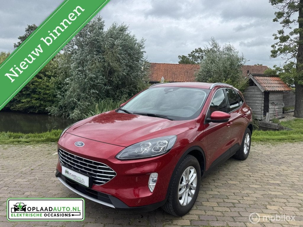 Ford Kuga 2.5 PHEV Titanium X | ACC | Trekh. | Winter pack, Auto's, Gebruikt, 4 cilinders, Met garantie (alle), Plug-in hybride