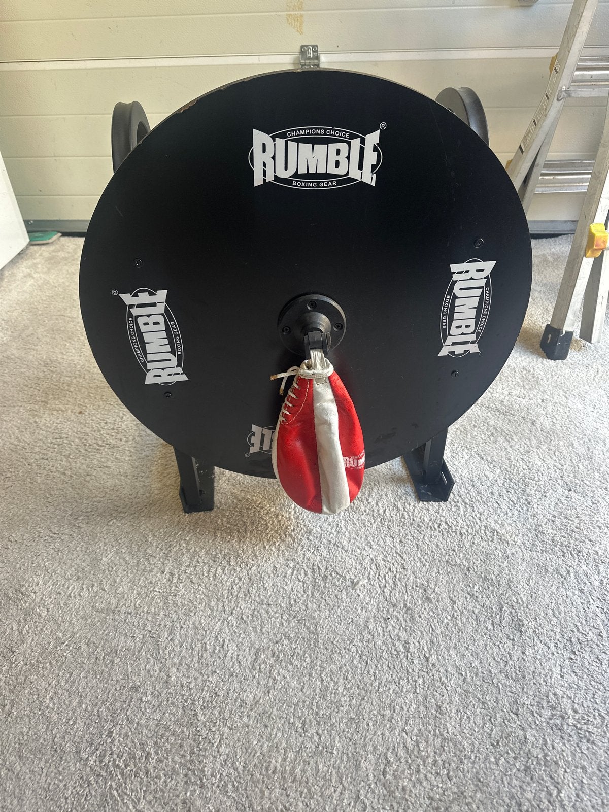 Rumble Champions Choice Boksbal op standaard, Ophalen, Zo goed als nieuw, Boksbal