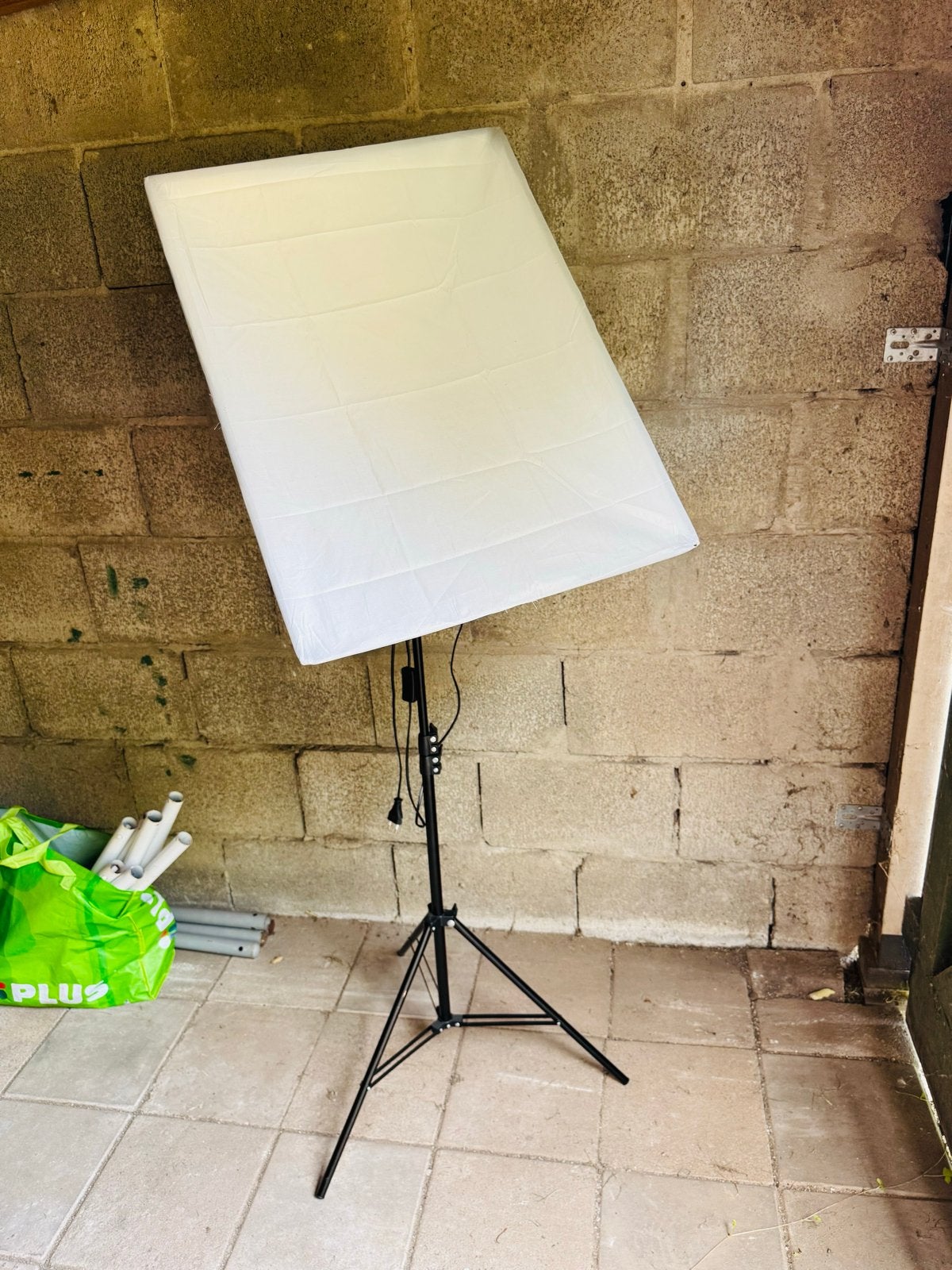 Softbox lamp met Statief voor Fotografie/Studio, Ophalen, Lamp of Flitsset, Zo goed als nieuw, Overige merken