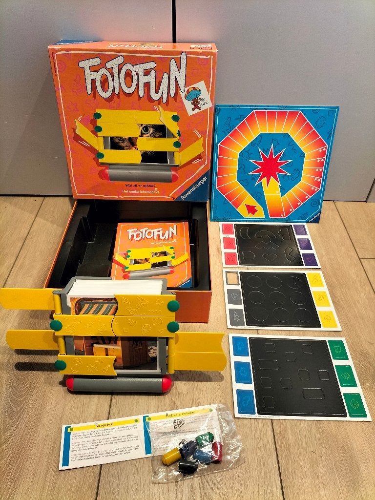Fotofun - spel van Ravensburger, Een of twee spelers, Ophalen of Verzenden, Gebruikt, Ravensburger